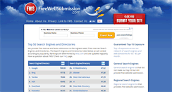 Desktop Screenshot of freewebsubmission.com